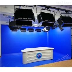 演播室蓝箱 直播用抠像蓝箱 校园电视台建设抠像背景绿箱