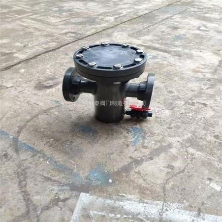 HBL-PVC上海民泰 PVC篮式塑料过滤器 防腐耐酸碱 化工管道专用PVC蓝式过滤器