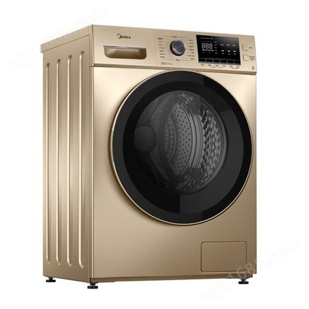 美的变频洗衣机家用大容量全自动滚筒洗衣机单洗 10公斤