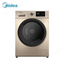 美的变频洗衣机家用大容量全自动滚筒洗衣机单洗 10公斤