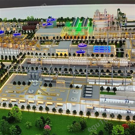 定制工业设备模型 城市建筑产业园区沙盘立体还原全貌展示 来图加工