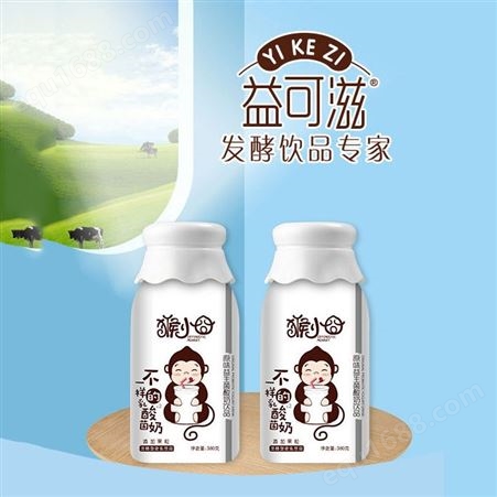 原味益生菌酸奶380g瓶装干颜值乳味饮料商超渠道