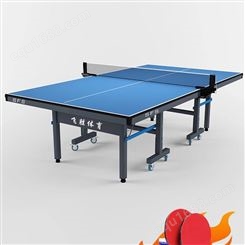 双飞胜乒乓球桌室内标准家用折叠乒乓球台兵兵家庭版兵乓球桌案子