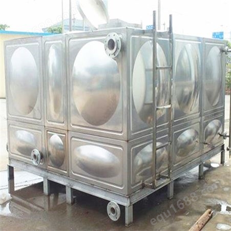 云思茅304不锈钢生活泵房二次供水水箱氩弧焊拼装组合式储水罐
