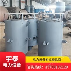 宇泰 蒸汽消声器厂家 TB-100-130/65型号 消音器 支持定制