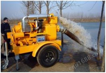 抢险车 拖车式真空辅助自吸泵 排水抢险车 排水车 防汛泵车 汉能 HC-ZKXZ 