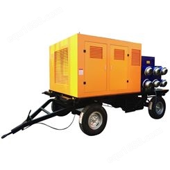 抢险泵 拖车式真空辅助自吸泵 防汛泵车 排水抢险车 抽水车 汉能 HC-ZKXZ 