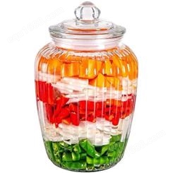 玻璃罐 淄博厨房玻璃密封罐 透明储物罐蜂蜜瓶茶叶罐 干果储藏收纳罐 玻璃密封罐