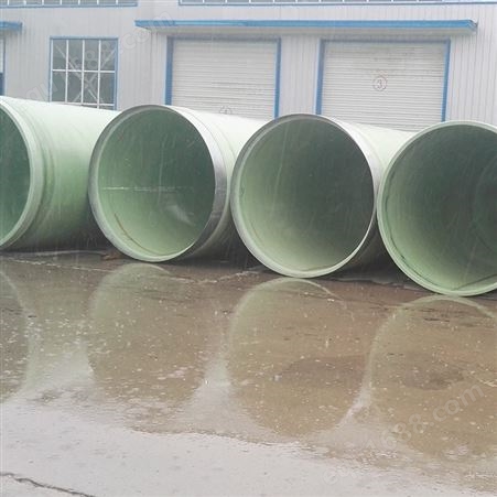 玻璃钢管道生产安装市政排水排污夹砂管 除臭有机连续复合物铧