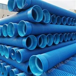 PVC-M增强双壁波纹管大口径排水管精选厂家 统塑
