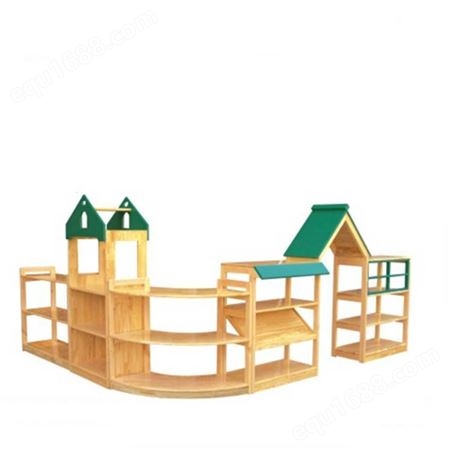 南宁供应幼儿园家具 木质系列区角组合柜儿童课桌椅配套设备