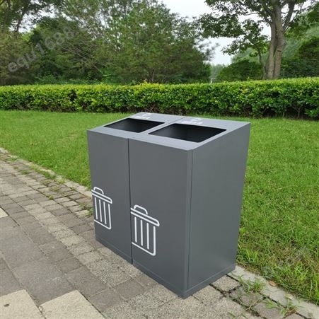 四色分类户外带盖环卫大号垃圾箱公共场合大容量分类垃圾桶