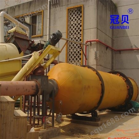 冠贝产量1.5吨烘干机设备沙子稻谷煤泥烘干设备