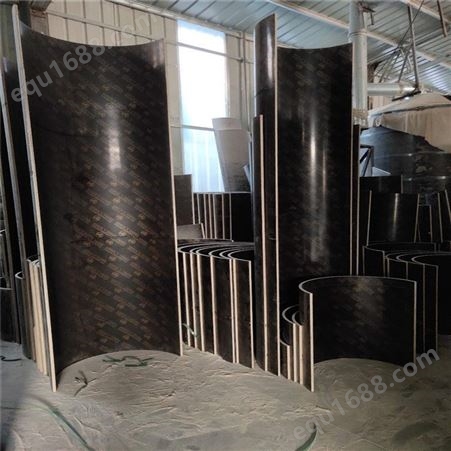 混凝土圆柱木模板厂家电话 常德批发定制寺庙圆柱模板圆弧模板