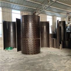 木质圆柱模板制造商家 山西吕梁古建圆柱子模板加工厂