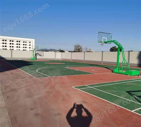 惠州市惠阳学校标准训练比赛移动户外篮球架体育健身器材包安装