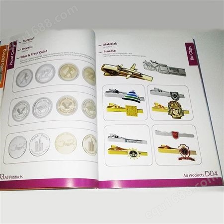 企业宣传册设计印刷 高档精美创意画册印刷工厂