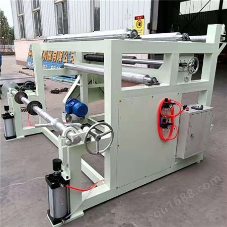 雄县中创自动分纸机 双轴切纸机设备 1600切纸机 分切机现货 纸管机械