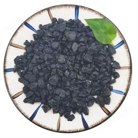 彩瑞矿产品 托玛琳 电气石颗粒 净化水质用 电气石球黑色