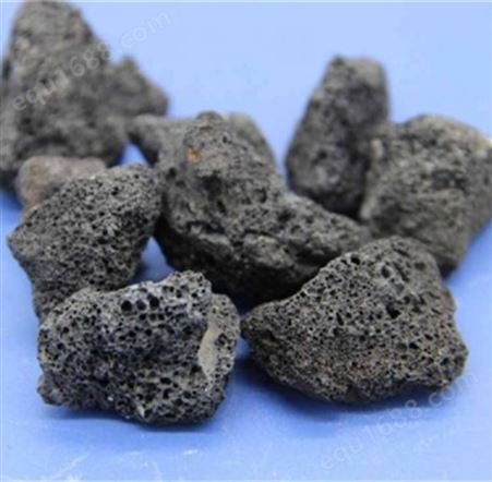 火山石颗粒多肉铺面拌土 栽培基质用火山岩1-3mm