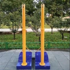 沧州建大体育 健身器材 体育器材 双向移动式羽毛球柱 比赛型安柱