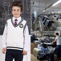 临安 高中小学生校服定制定做 校服毛衣羊毛衫 款式齐全 可印校徽 永利 厂家直供