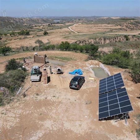 新农村建设饮用水 农田灌溉光伏太阳能水泵提灌站