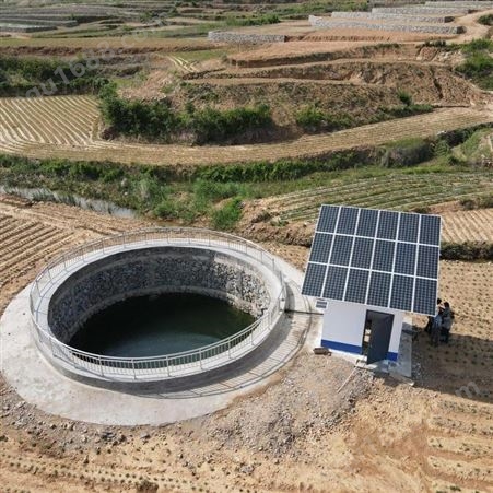新农村建设饮用水 农田灌溉光伏太阳能水泵提灌站
