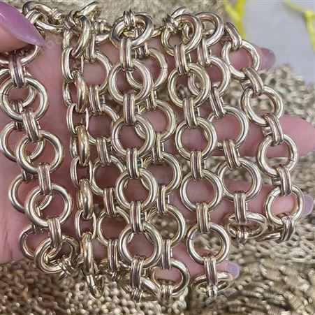 结实耐磨五金链条加工厂 服装链不锈钢链可定制加工