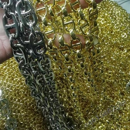 结实耐磨五金链条加工厂 服装链不锈钢链可定制加工