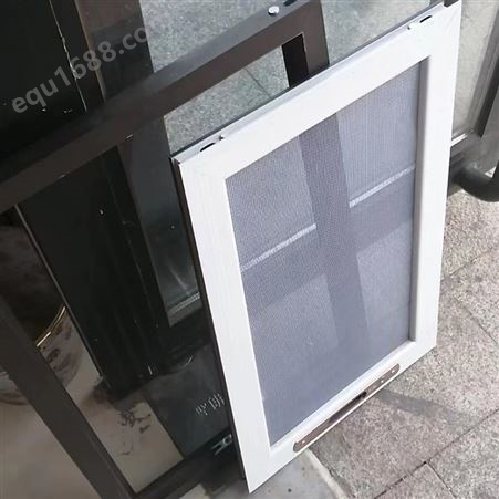 铝合金防盗纱窗 加密加厚金刚网 防蚊防虫网窗 安装施工