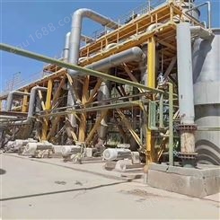 业峰二手361不锈钢强制循环蒸发器 12吨三效工业废水处理设备