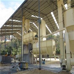 氢氧化钙制粉机  脱硫石灰石化灰生产线设备 现场规划厂地