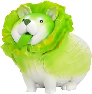 绿色环保盲盒公仔定制蔬菜仙女系列可爱人物收藏玩具生日礼物玩偶