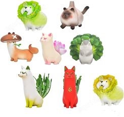 绿色环保盲盒公仔定制蔬菜仙女系列可爱人物收藏玩具生日礼物玩偶