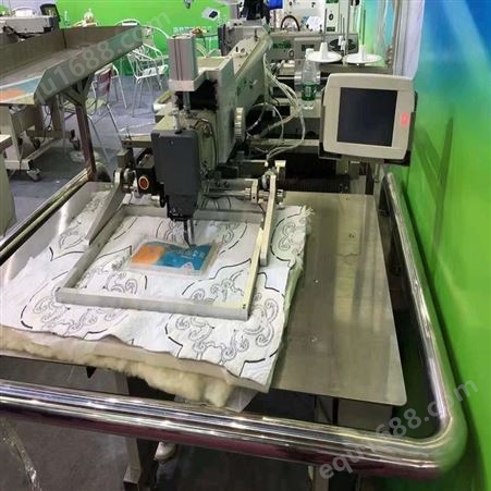 厂家供应4030GS全自动床垫商标机 商标缝纫机 缝制床垫商标的工业缝纫机
