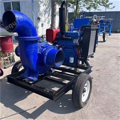 柴油灌溉水泵 工程抢险泵排涝泵 拖拉机悬挂大流量抽水机