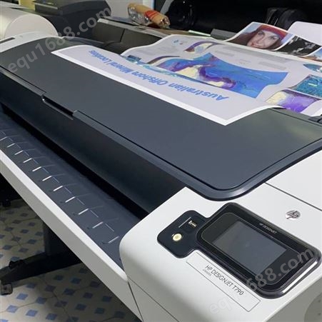 HP T790B0/A1彩色大幅面CAD工程图海报蓝图喷墨绘图仪 兰纸机（揭阳租赁先看详情页）