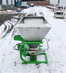 插秧机上带的不锈钢颗粒肥撒肥机单圆盘抛肥料的机器