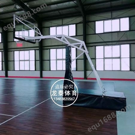 龙泰 电动液压篮球架 学校单位公司比赛用电动升降篮球架 液压升降篮球架
