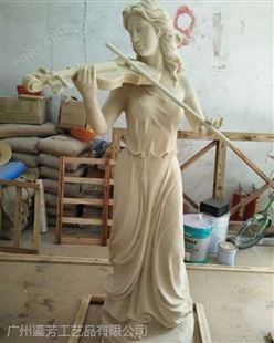 广州番禺仿砂岩欧式音乐人物雕塑现成模具产品