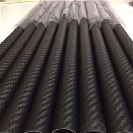 3K碳纤维卷管 测绘管 碳纤维卷管